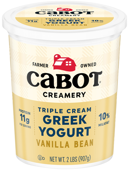 Cabot Triple Cream Vanilla Bean Greek Yogurt
