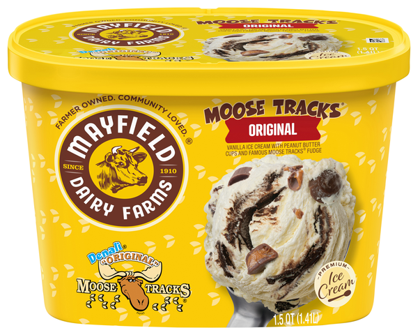 Mayfield Denali Original Moose Tracks Ice Cream