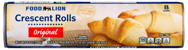 Food Lion Original Crescent Rolls - 8 ct