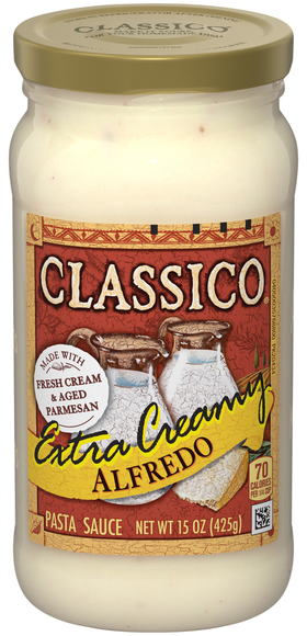 Classico Extra Creamy Alfredo Pasta Sauce