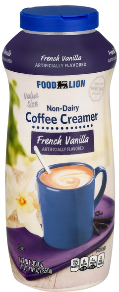 Food Lion Non-Dairy French Vanilla Powdered Coffee Creamer