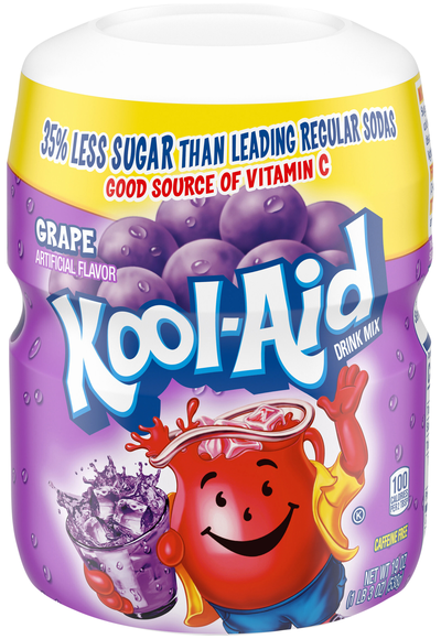 Kool-Aid Caffeine Free Grape Flavored Drink Mix