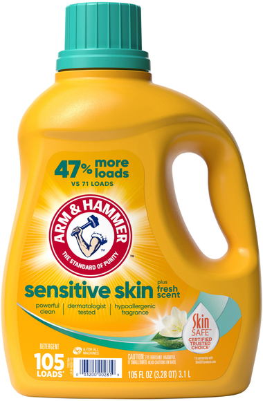 Arm & Hammer Fresh Scent Sensitive Skin Liquid Laundry Detergent