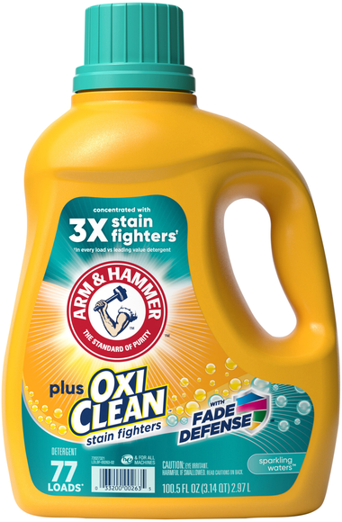 Arm & Hammer Plus OxiClean Sparkling Waters Liquid Laundry Detergent