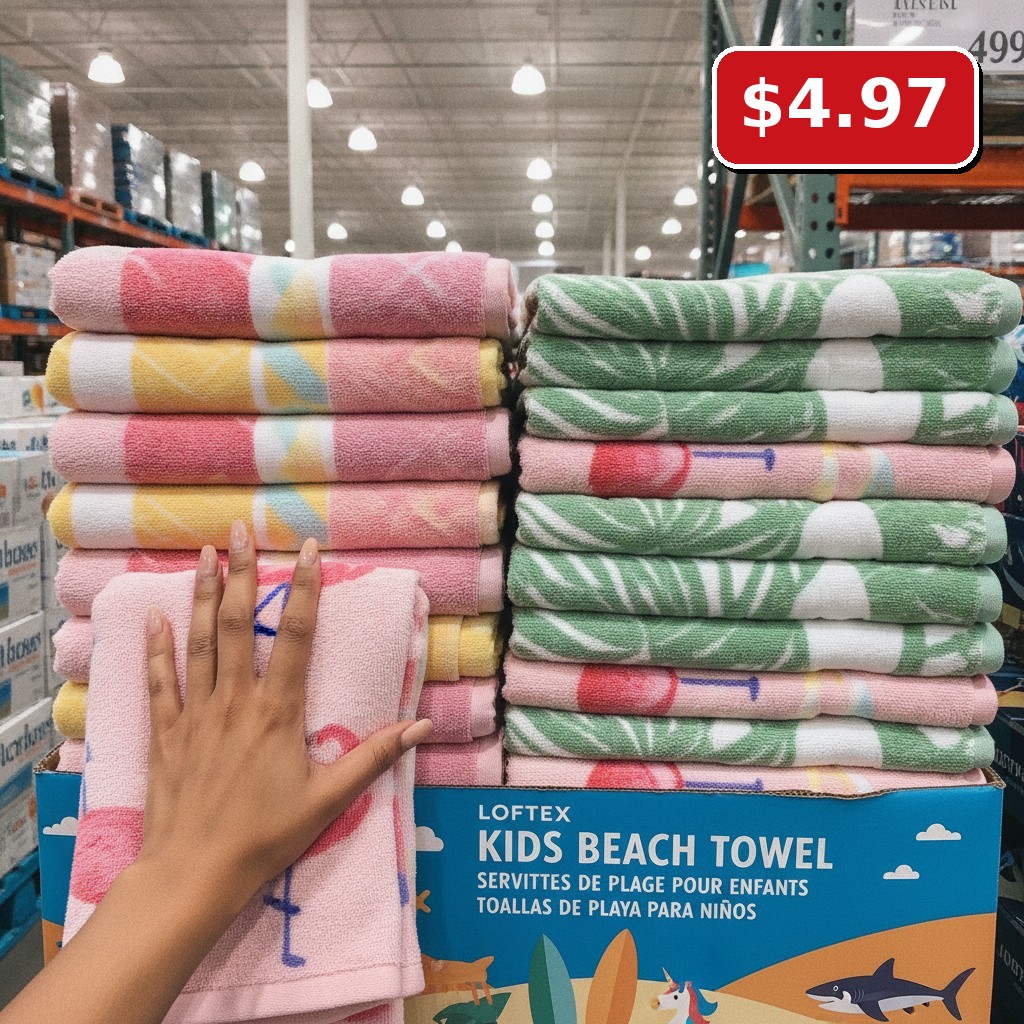 LOFTEX KIDS BEACH TOWEL