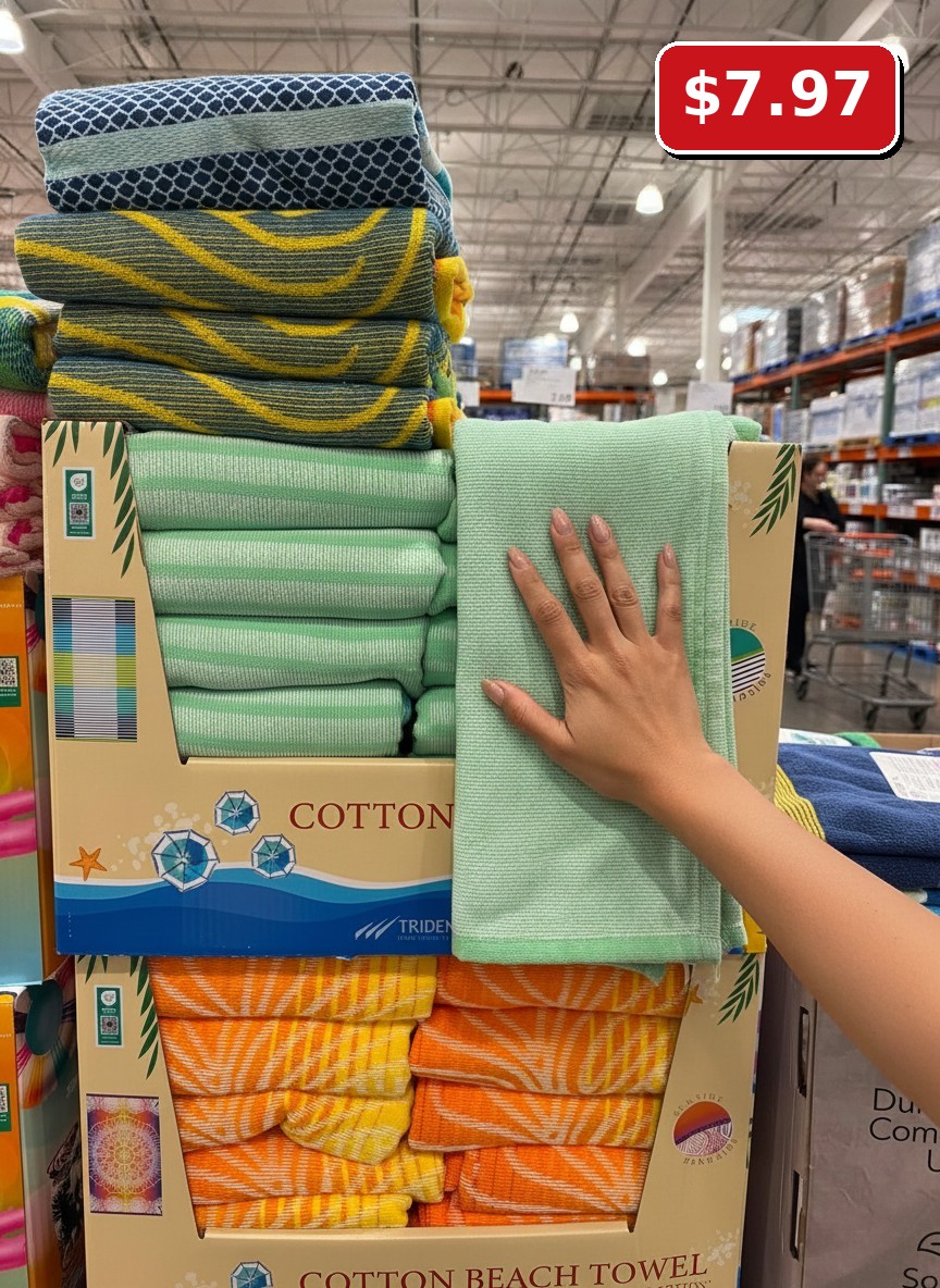TRIDENT FOUTA BEACH TOWEL