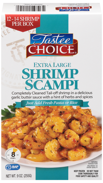 Tastee Choice Extra Large Shrimp Scampi Frozen