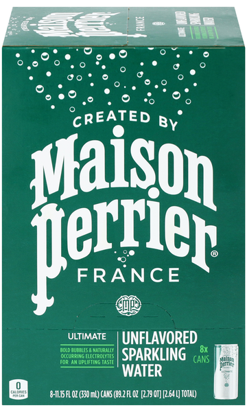 Maison Perrier France Ultimate Sparkling Water - 8 pk