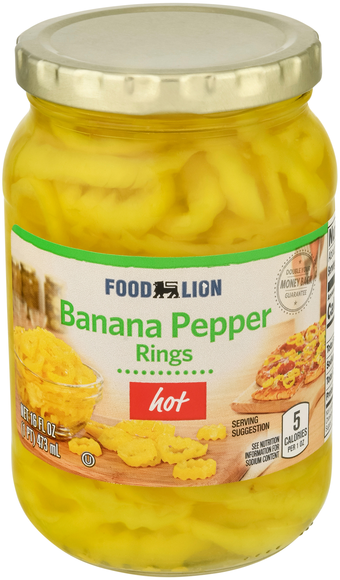 Food Lion Hot Banana Pepper Rings