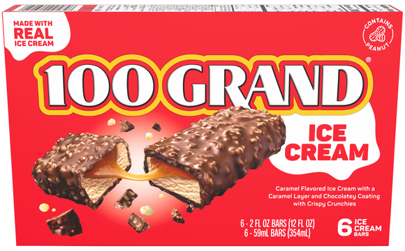 100 Grand Ice Cream Bars - 6 ct