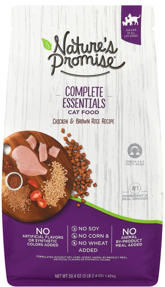 Nature's Promise Complete Essentials Chicken & Brown Rice Dry Cat Food