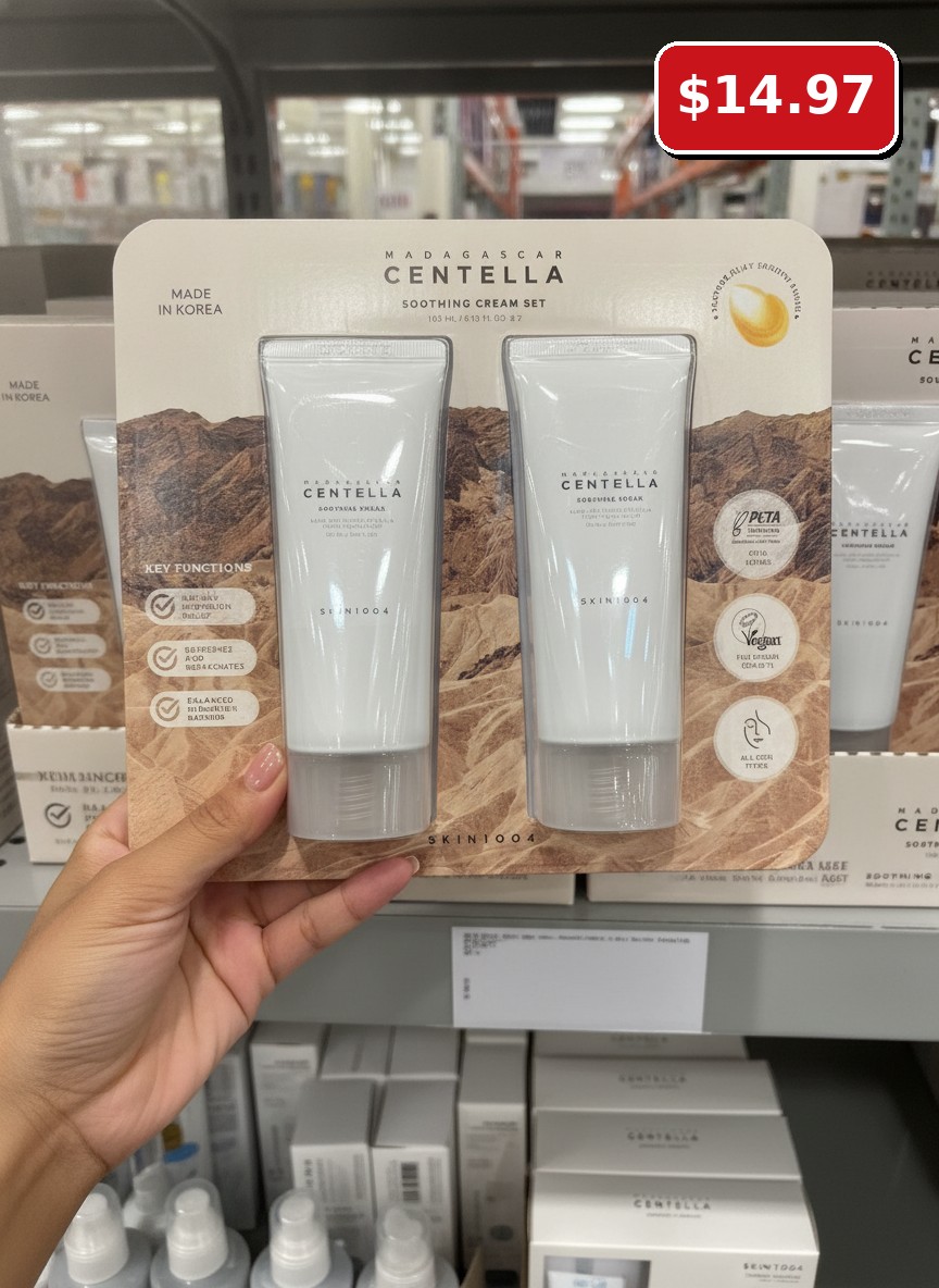 SKIN1004 Madagascar Centella Soothing Cream Set
