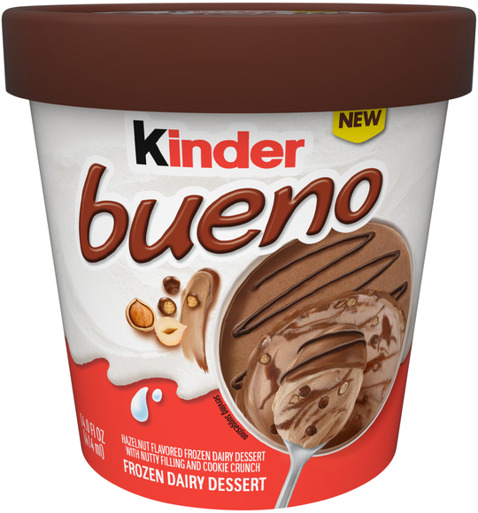 Kinder Bueno Hazelnut Flavored Frozen Dairy Dessert
