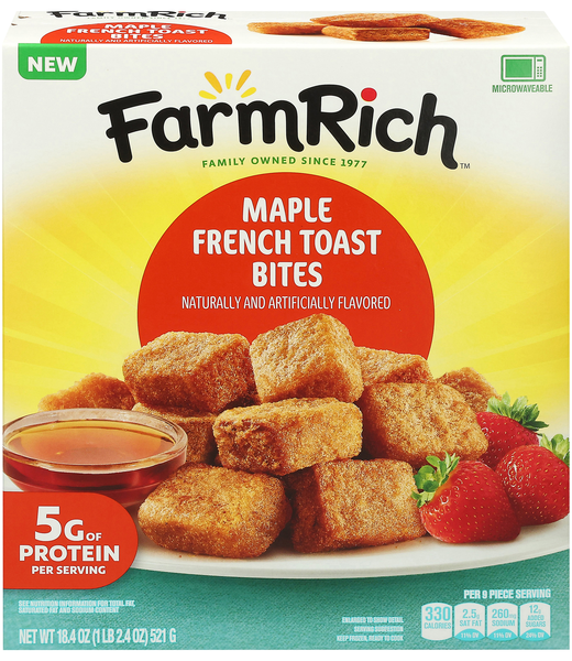 Farm Rich Maple French Toast Bites