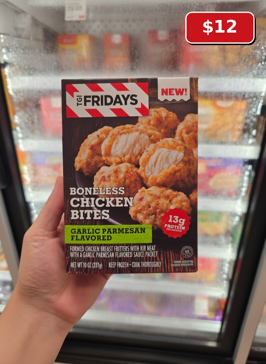 TGI FRIDAYS BONELESS CHICKEN BITES GARLIC PARMESAN FLAVORED