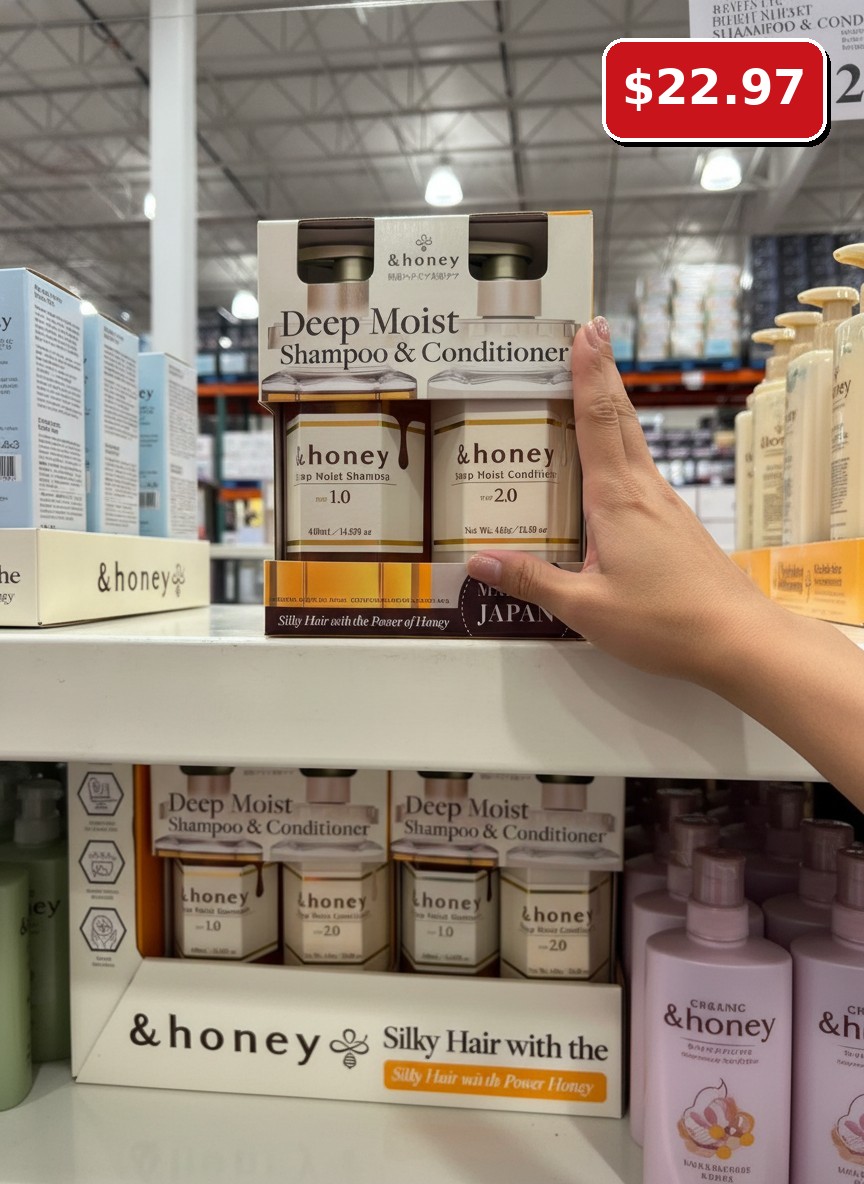 &honey Deep Moist Shampoo & Conditioner