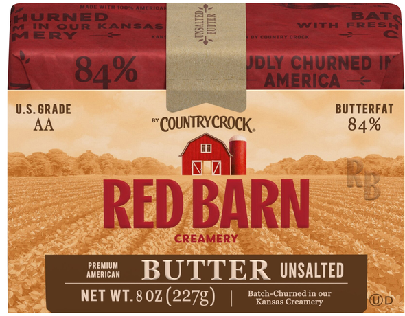 Red Barn Creamery Unsalted Butter Block