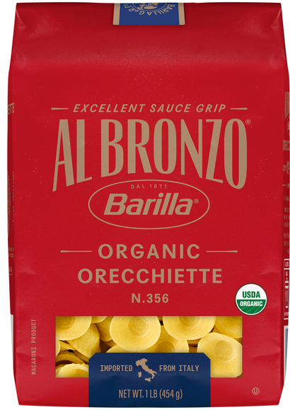 Barilla Al Bronzo Organic Orecchiette Pasta