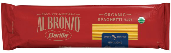 Barilla Al Bronzo Organic Spaghetti Pasta