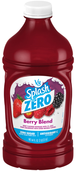 V8 Splash Zero Sugar Berry Blend Flavor Beverage