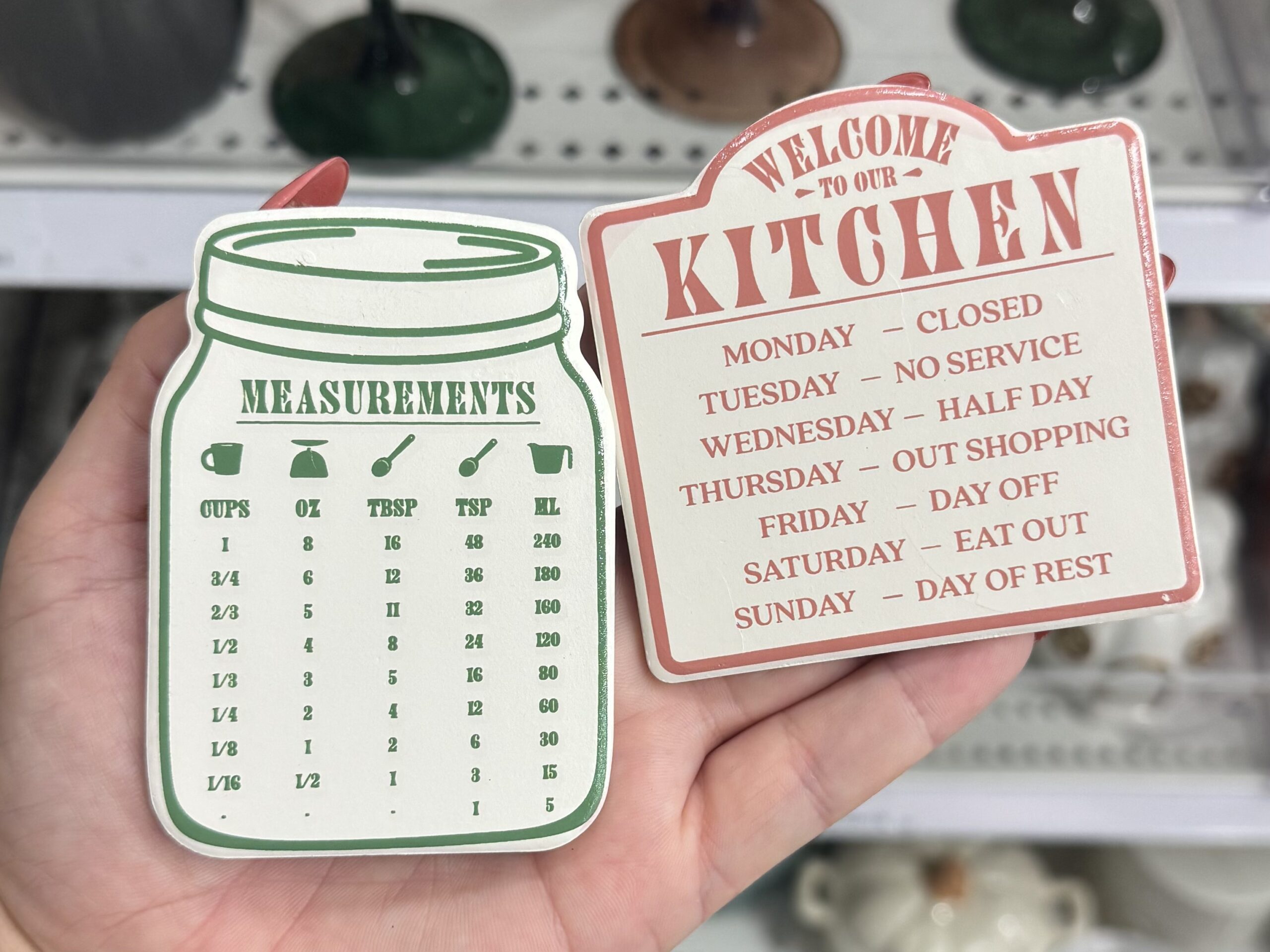 Kitchen Magnets Welcome - Bullseye's Playground™ - in store