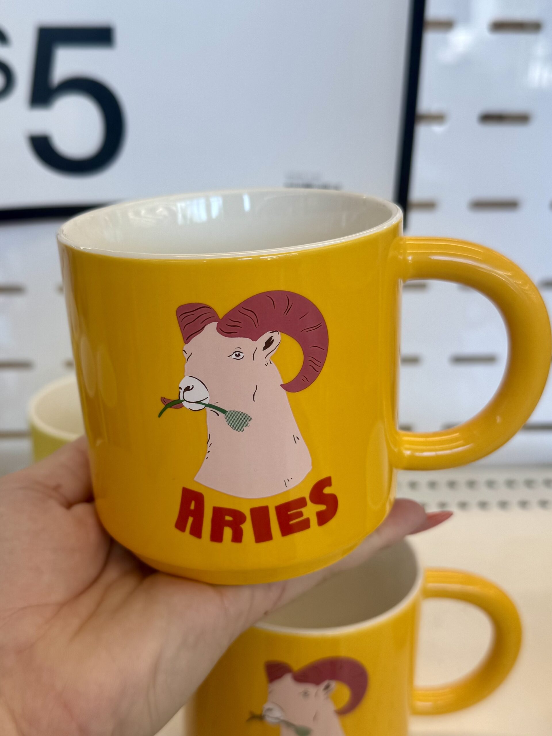 15 fl oz Zodiac Aries Mug Orange - Room Essentials™ - in store