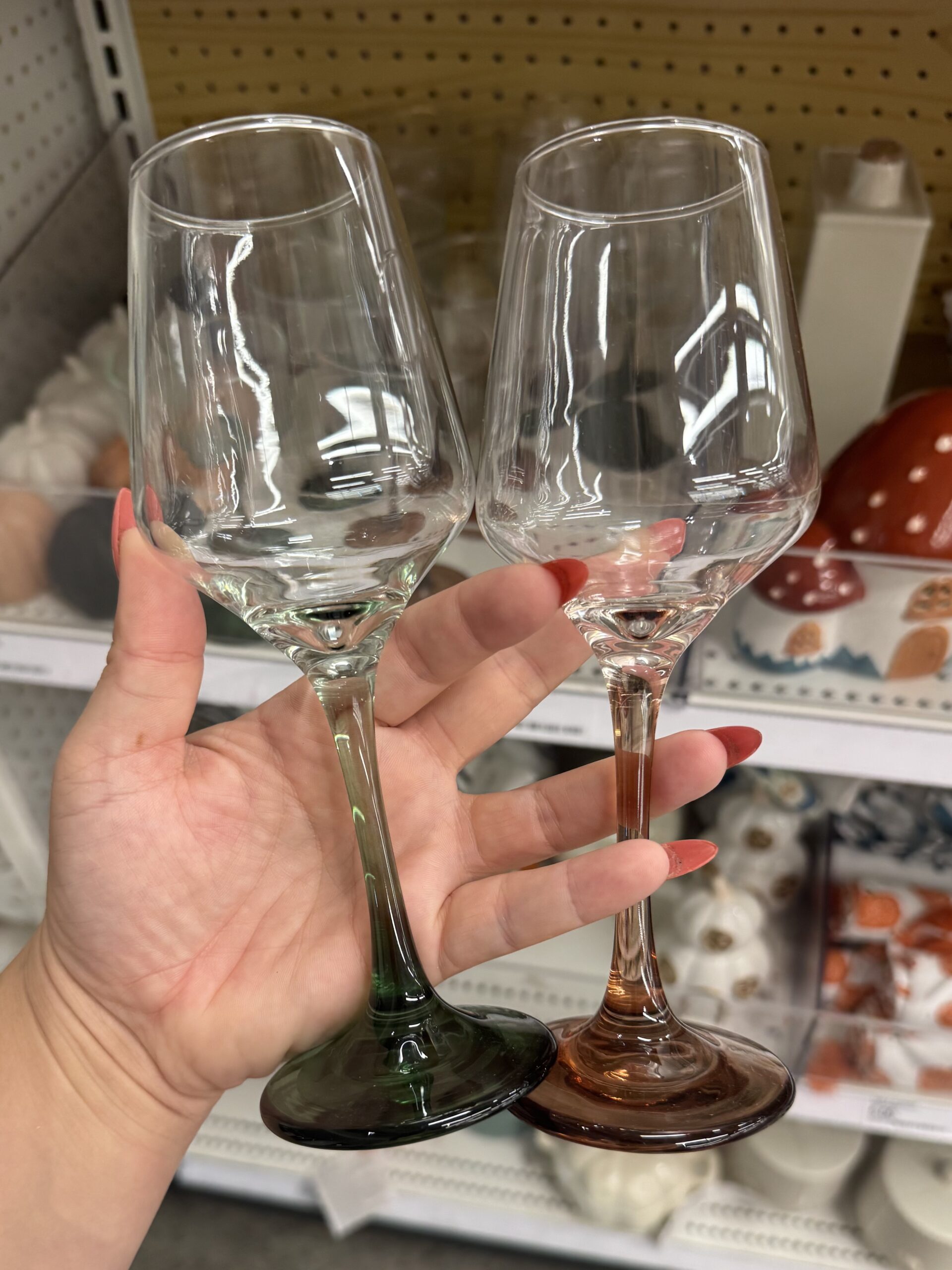 Bullseye's Playground Wine Glass - in store