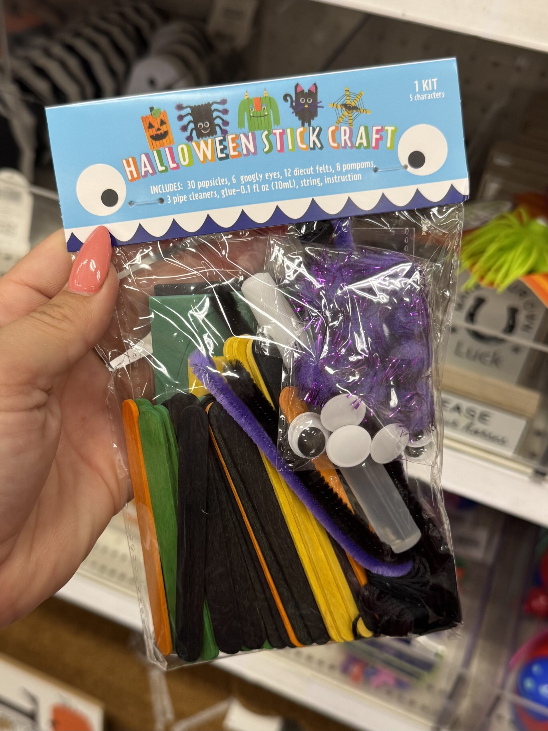 Halloween Stick Craft - in store