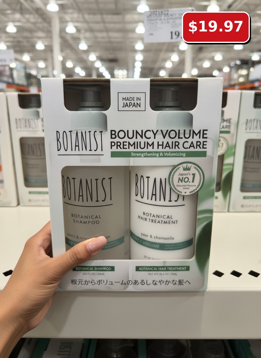 BOTANIST BOUNCY VOLUME SHAMPOO & CONDITIONER