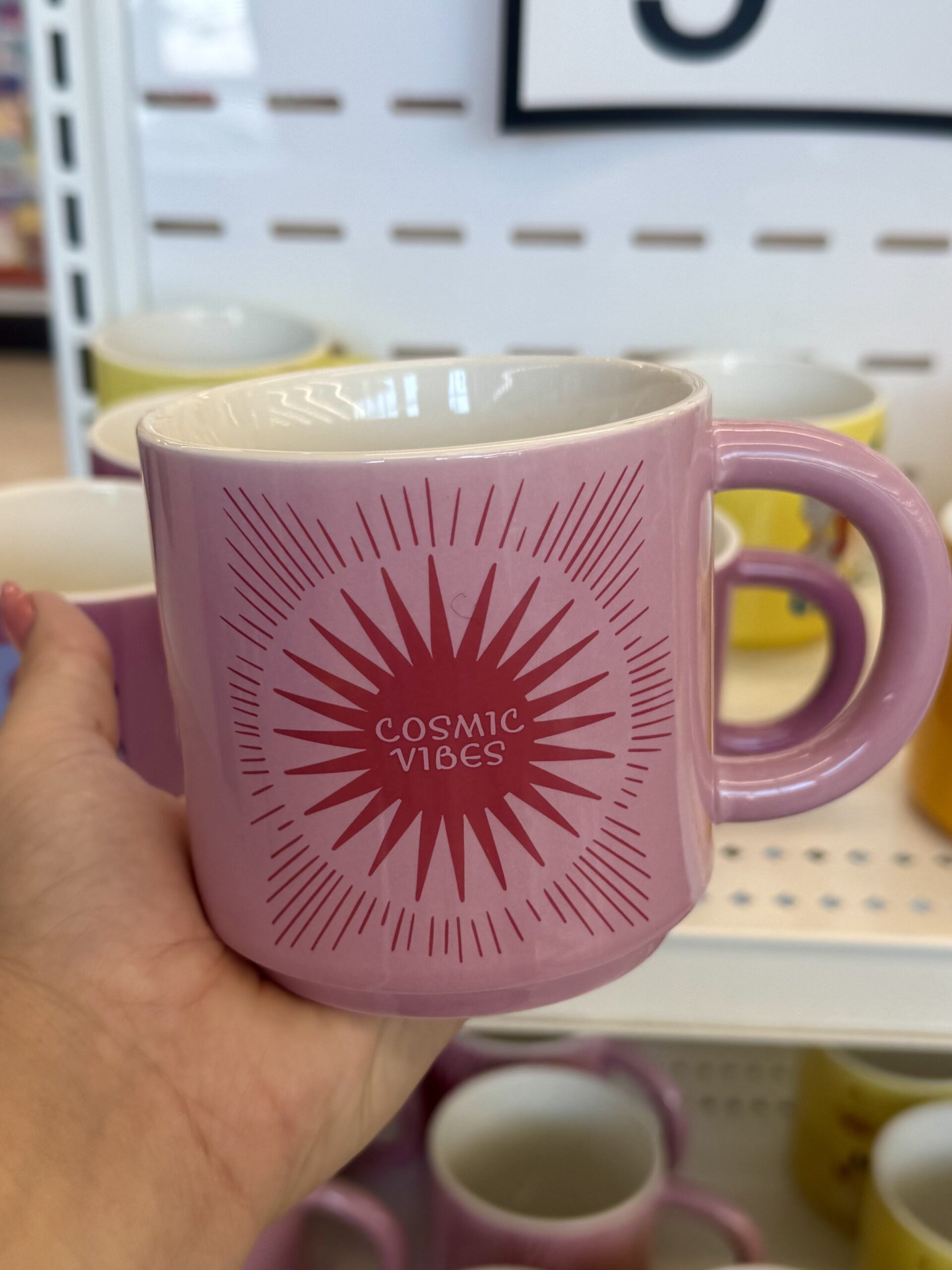 15 fl oz Zodiac Cosmic Vibes Mug Pink - Room Essentials™ - in store