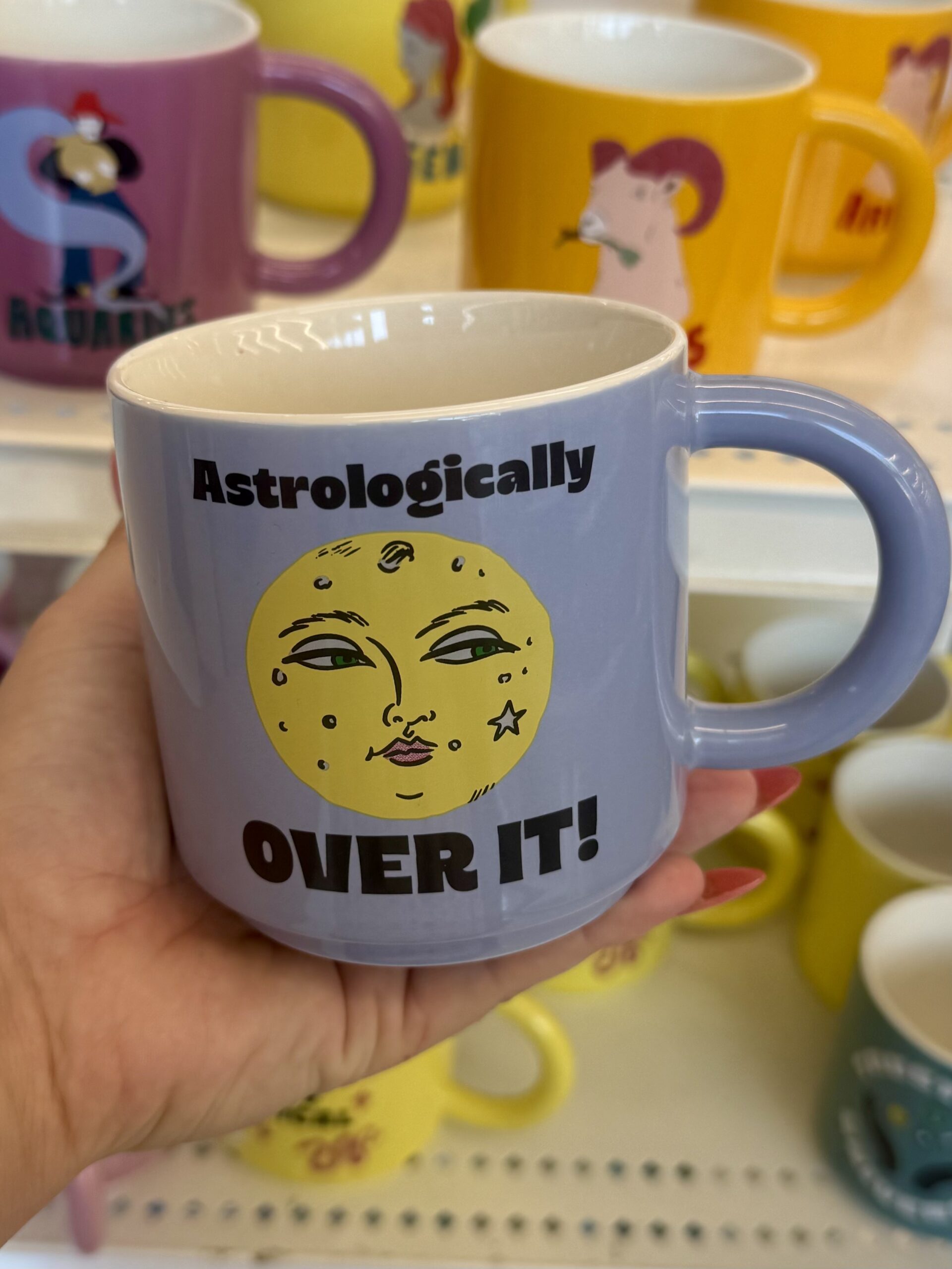 15 fl oz Zodiac Over it Mug Blue - Room Essentials™ - in store