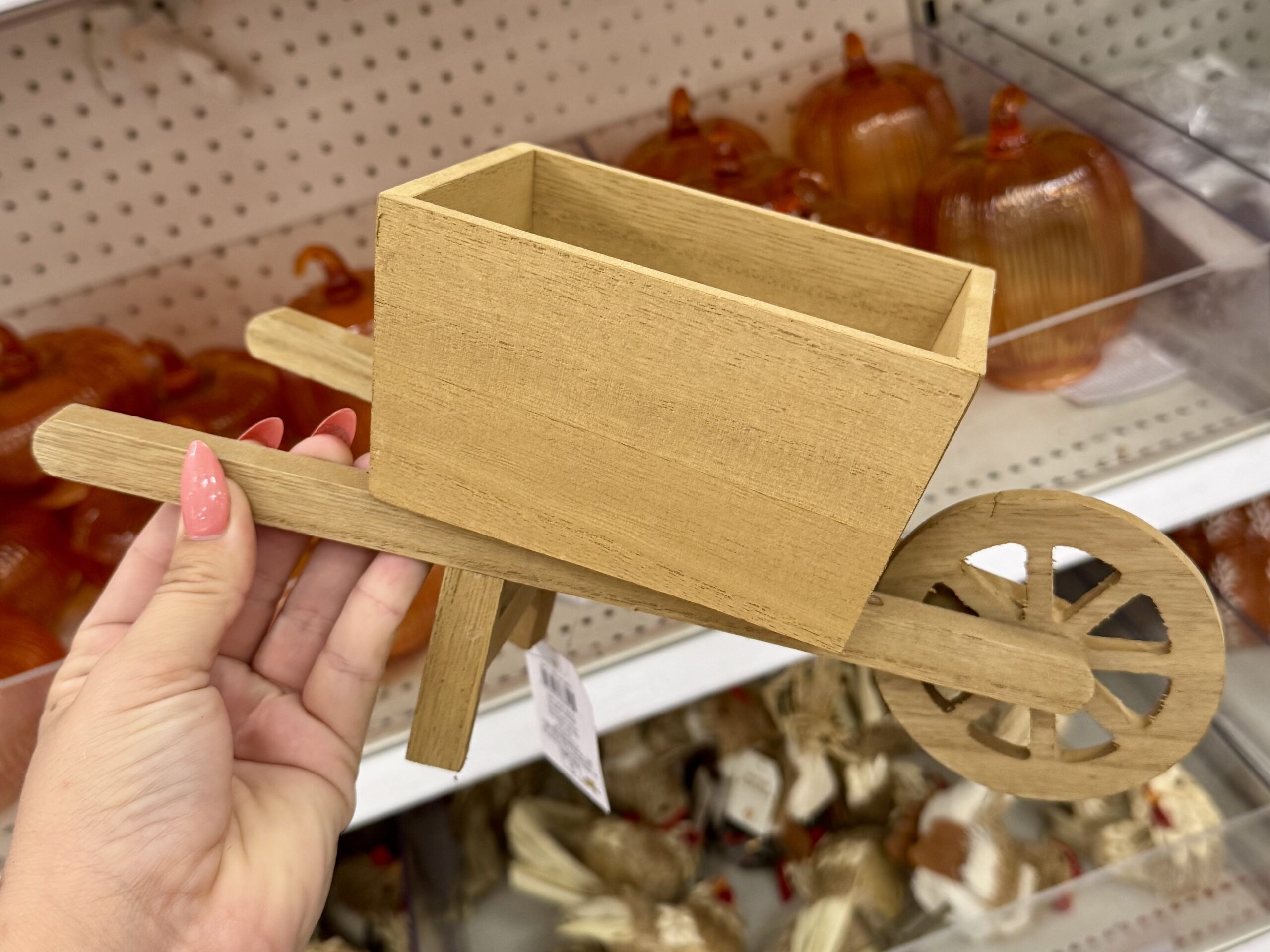 Wood Staging Wheelbarrow - Bullseye's Playground™ - in store