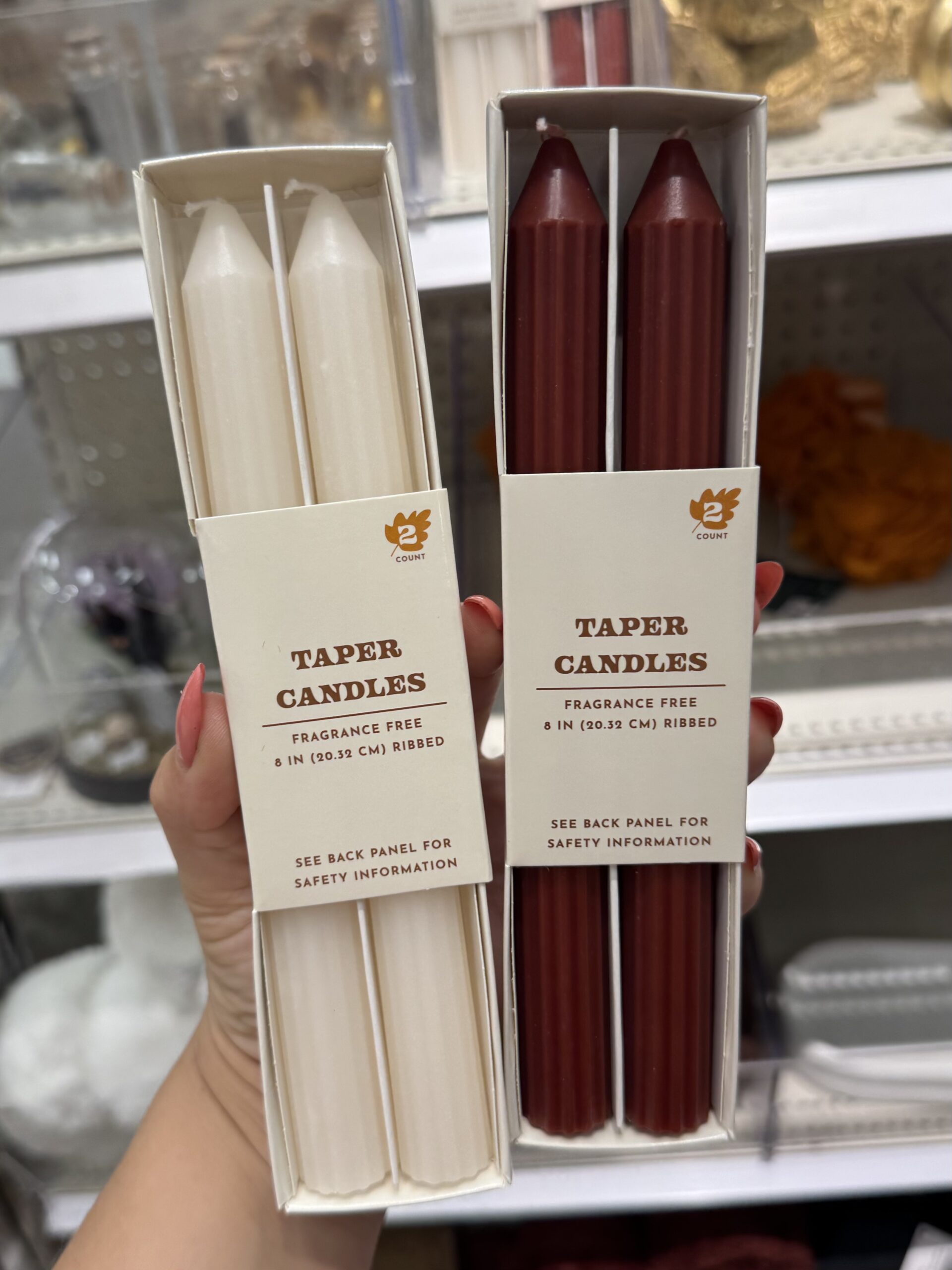 Threshold Taper Candles - in store