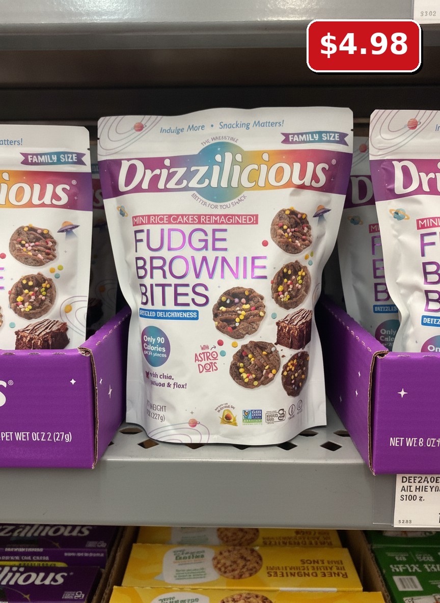Drizzilicious Fudge Brownie Bites