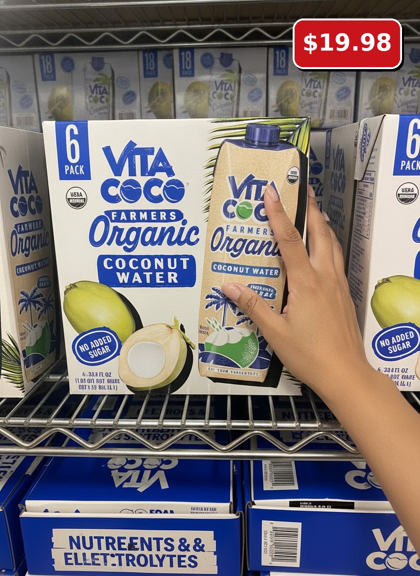 VITA COCO FARMERS ORGANIC COCONUT WATER 6 PACK