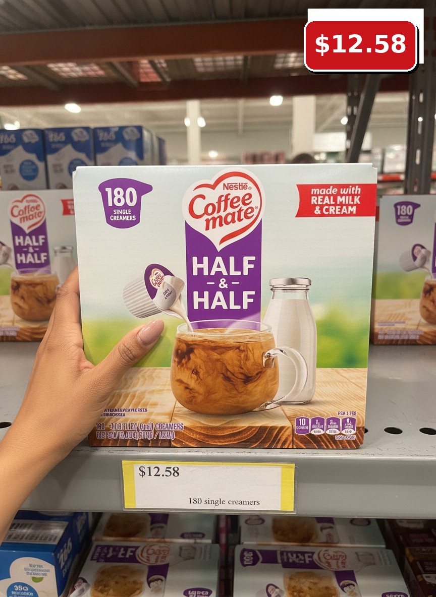 Nestlé Coffee mate Half & Half 180 Single Creamers