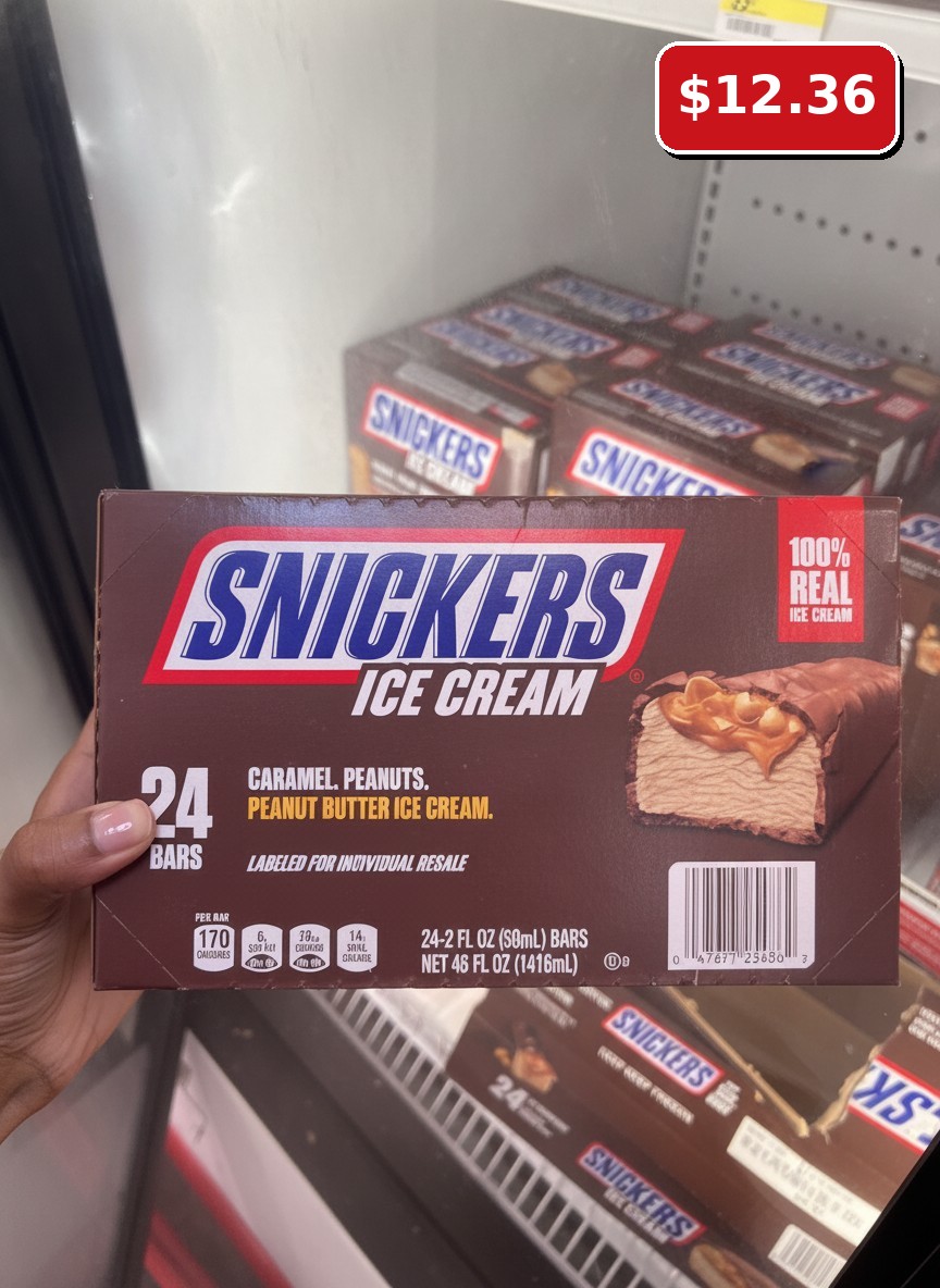 SNICKERS ICE CREAM Caramel. Peanuts. Peanut Butter Ice Cream.