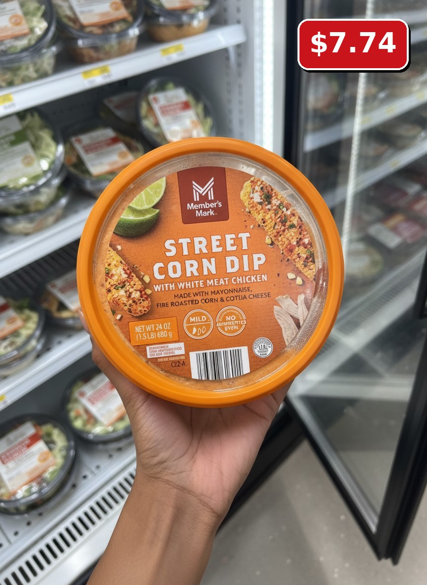 Member's Mark Street Corn Dip with White Meat Chicken