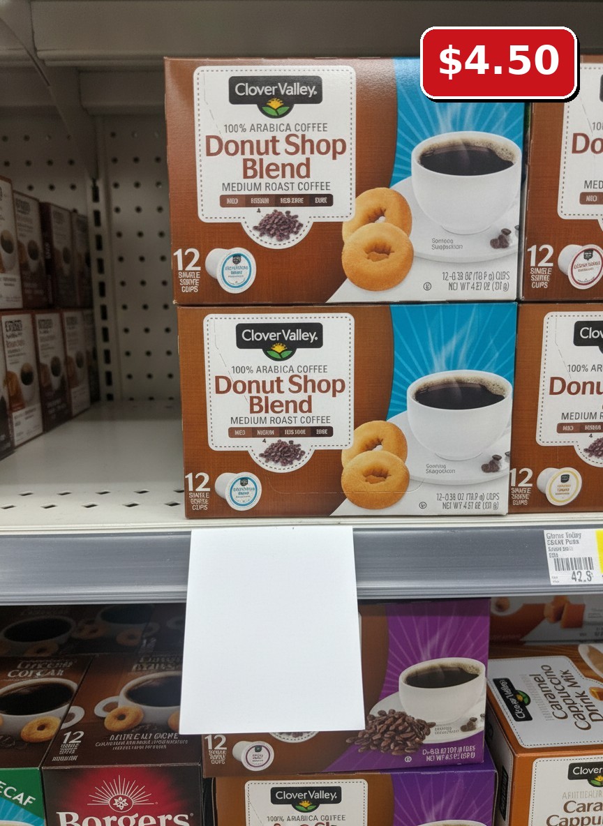 Clover Valley 100% ARABICA COFFEE Donut Shop Blend