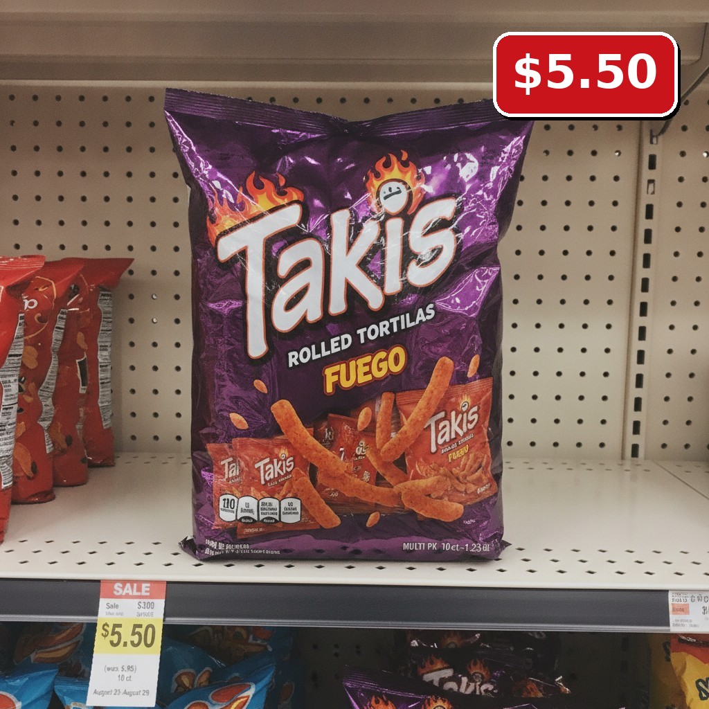 Takis Rolled Tort Fuego Multi Pk 10ct-1.23oz