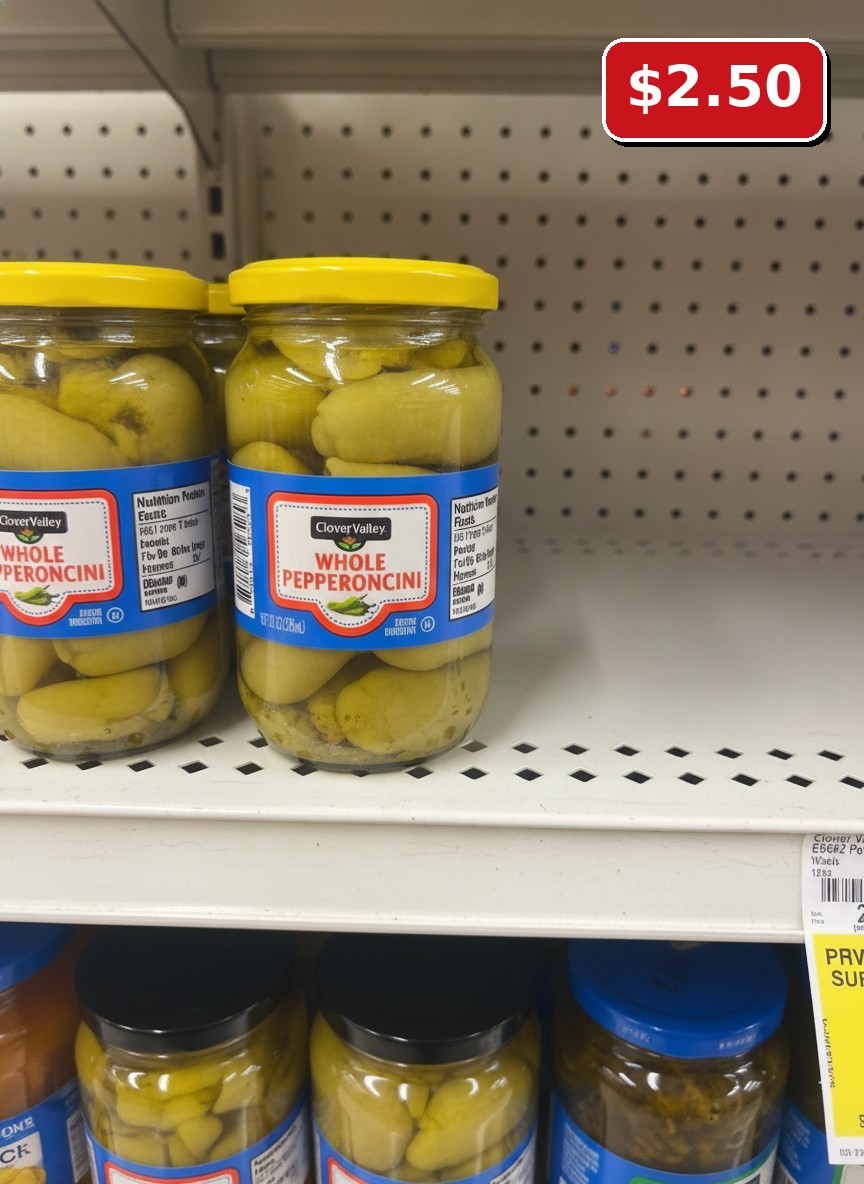 Clover Valley Whole Pepperoncini