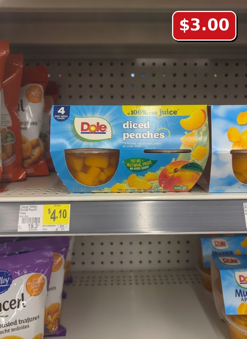 Dole Diced Peaches