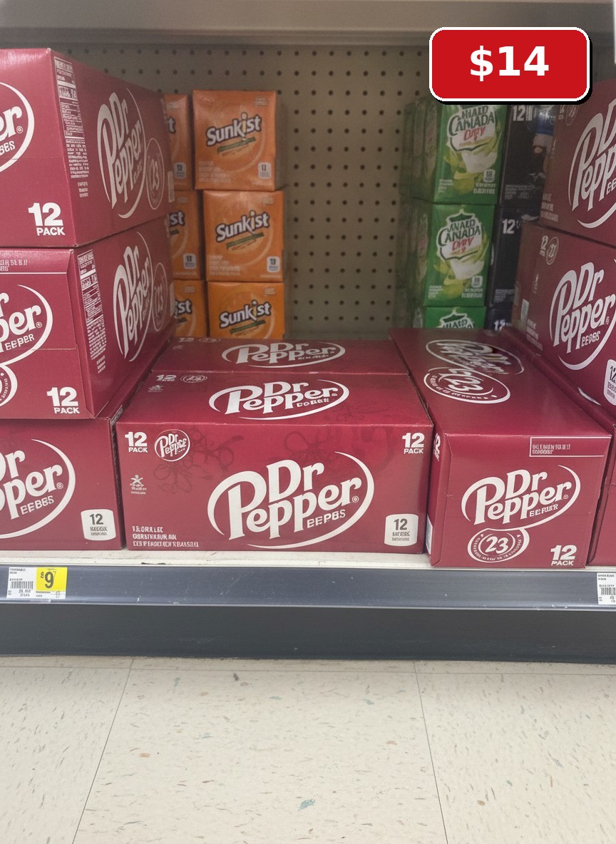 Dr Pepper, Sunkist, Canada Dry, RC Cola, 7UP or A&W 12 pk. cans Assorted