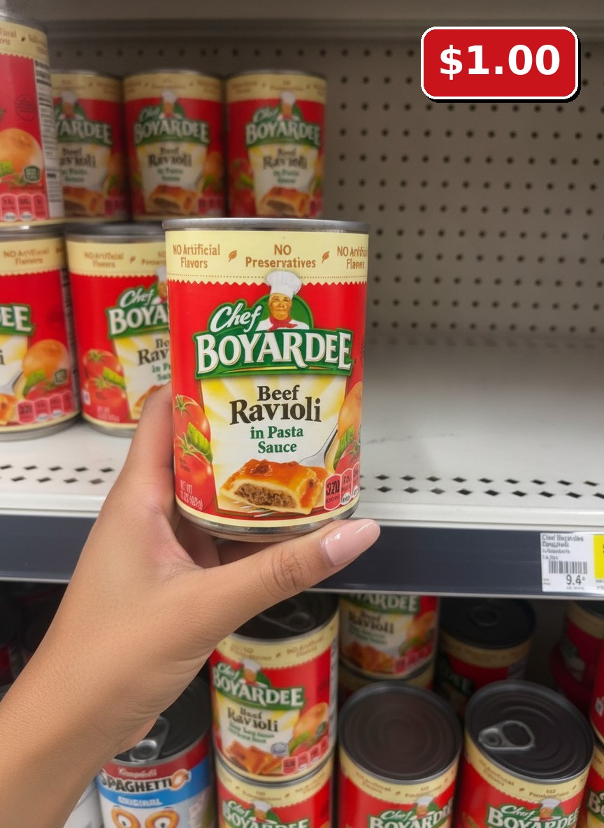 Chef Boyardee Beef Ravioli