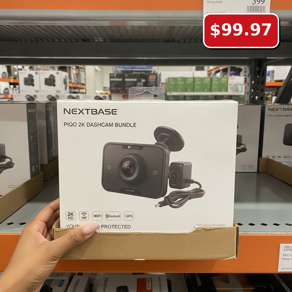 NEXTBASE PIQO 2K DASHCAM BUNDLE