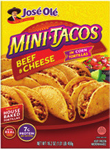 Product 2: José Olé Taquitos or Mini Tacos, Ajinomoto Gyoza