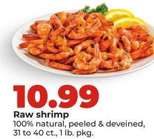 Raw shrimp