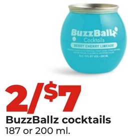 BuzzBallz cocktails