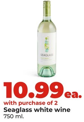 Seaglass white wine