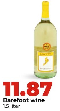 Barefoot wine